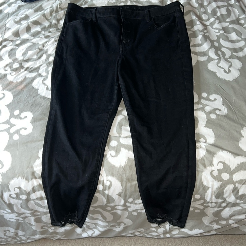 American Eagle High Rise Cropped Dream Jegging